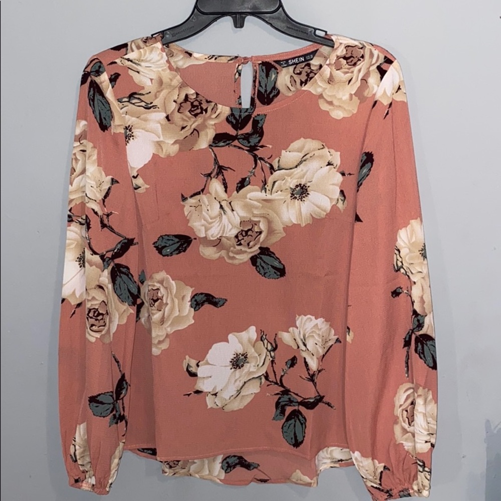 •floral shirt•SHEIN